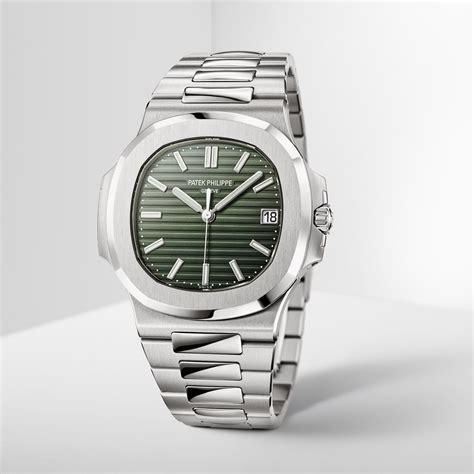 patek philippe green|Patek Philippe nautilus green dial.